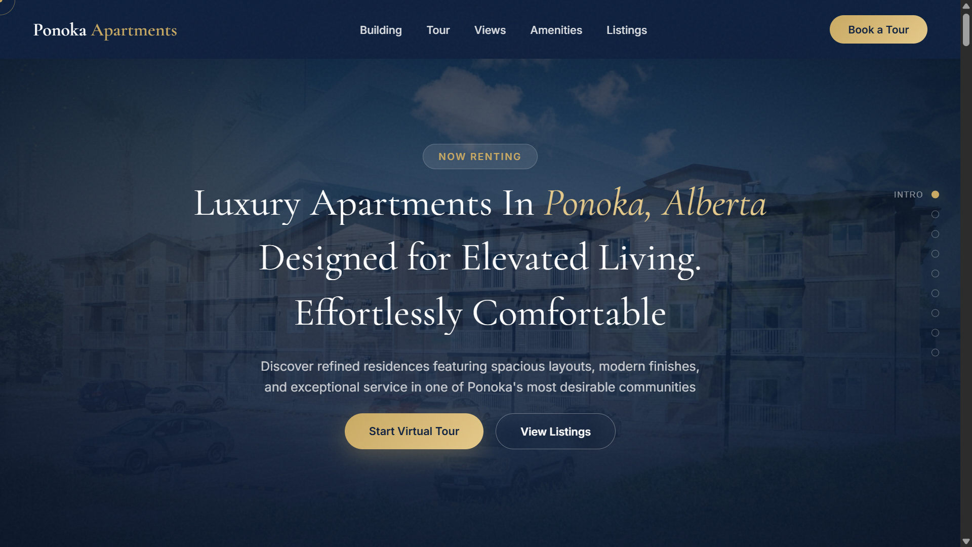 CANADIAN APARTMENTS WEBSITE